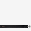 Let It Be Belt (Black/Silver)