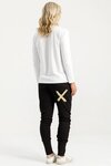 Alpine Apartment Pants (Black w Gold X)