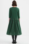 Drop Waist Combi Dress