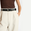Let it Be Belt (Black/Silver)