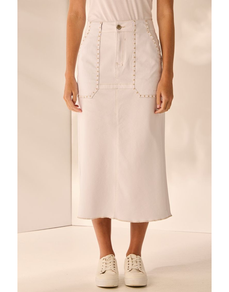 Abby Skirt (White)