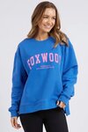 Interval Crew (Cobalt Blue w Neon Pink)
