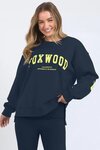 Interval Crew (Navy w Neon Yellow)