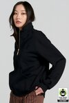 Runaway Scrawl Zip-Up Sweatshirt 