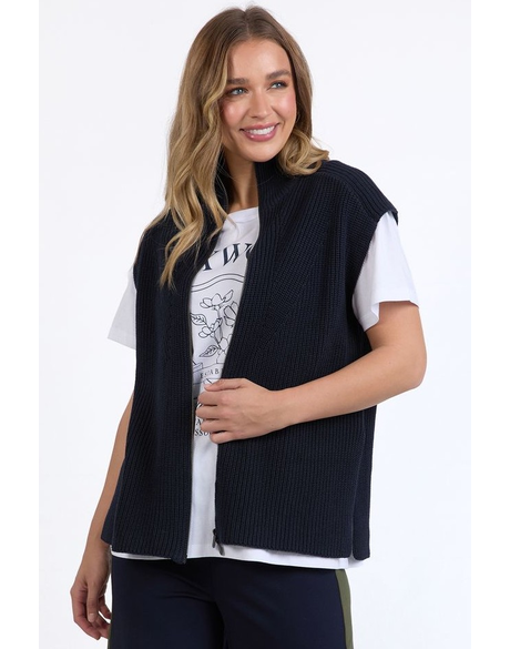 Zip Knit Vest