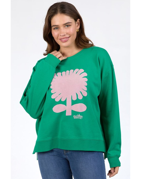 Madeleine Stamer 11 Crew (Pine Green)