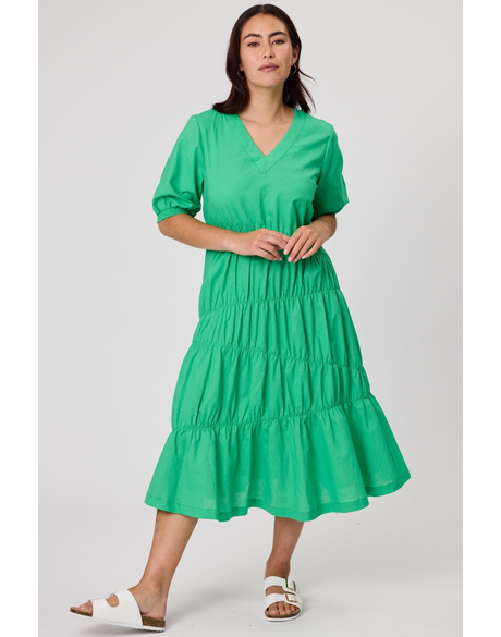 Maeve Shirred Dress