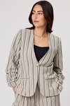 Amber Striped Blazer