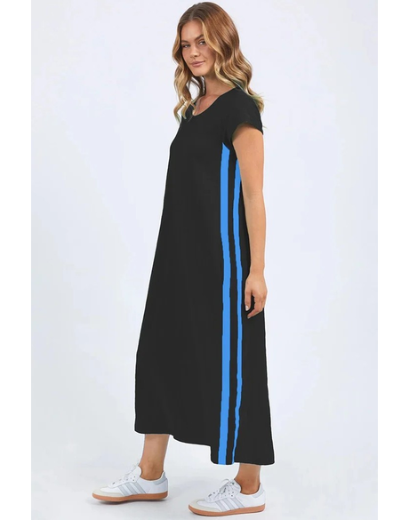 Recovery Dress (Black and Blue)