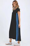 Recovery Dress (Black and Blue)