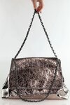 Starstruck Messenger Bag (Platinum Metallic Crinkle)