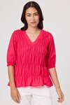 Maeve Shirred Top