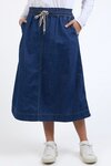 Greta Skirt (Dark Blue Wash)