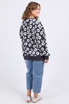 Azalea Crew (Navy Print)