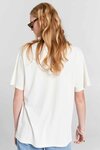 Embroidered Runaway Girl Classic Organic Cotton T-Shirt