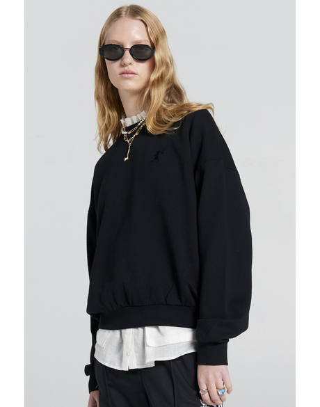Runaway Girl Organic Cotton Crewneck Sweatshirt