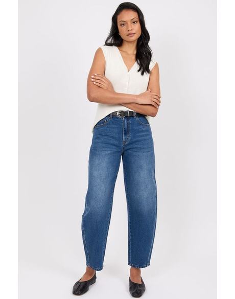 The Curve Barrel Jean