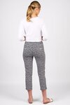 Printed Slim Leg 7 8 Length Lightweight Pull On