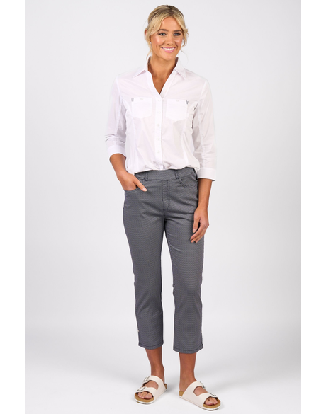 Slim Leg 7 8 Length Lightweight Pull On (Sim)