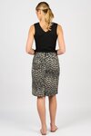 Printed Lightweight Skirt with Centre Back Vent (Beau)