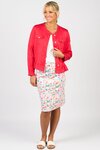 Jacket with Frill Hem