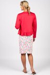 Jacket with Frill Hem