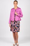 Jacket with Frill Hem