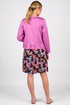 Jacket with Frill Hem