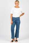 Wide Leg Ankle Grazer Jean 