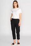 7 8 Length Slim Leg Elastic Waist Pant
