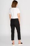 7 8 Length Slim Leg Elastic Waist Pant