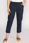 7 8 Length Slim Leg Elastic Waist Pant