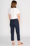 7 8 Length Slim Leg Elastic Waist Pant