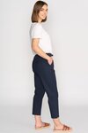 7 8 Length Slim Leg Elastic Waist Pant