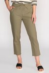 7 8 Length Slim Leg Elastic Waist Pant