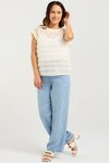 Charlotte Top (White Tassel)