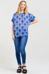 Olivia Top (Paisley Painting)