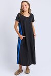 Recovery Dress (Black and Blue)