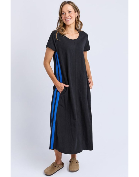 Recovery Dress (Black and Blue)