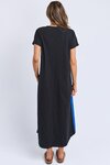 Recovery Dress (Black and Blue)