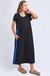 Recovery Dress (Black and Blue)