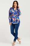 Esther Shirt (Blue Fusion)