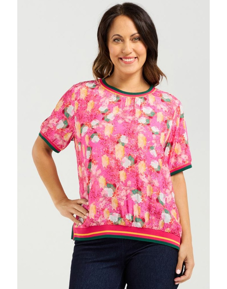 Zoe Top (Petal Confetti)