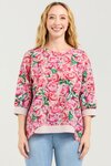 Taylor Top (Berry Strokes)