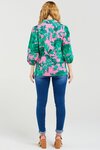 Juliette Blouse (Pink Jungle)