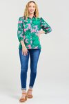Juliette Blouse (Pink Jungle)