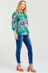 Juliette Blouse (Pink Jungle)