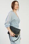 Matilda Crossbody Bag (Black+ Chunky Chain)