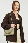Matilda Crossbody (Eucalyptus with Chunky Chain)