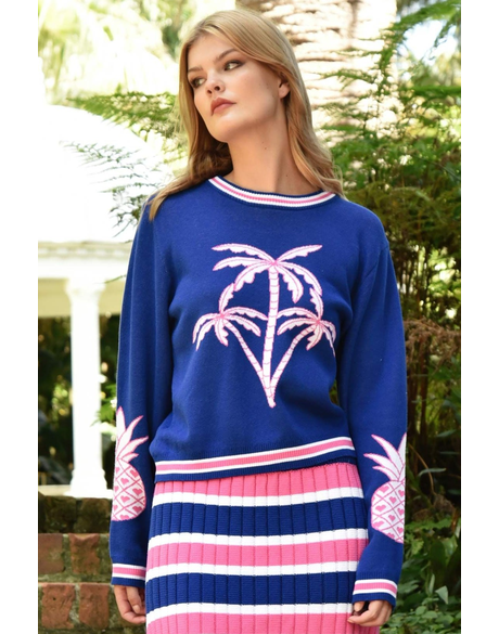 Palm Before The Storm Sweater